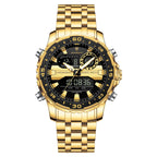 Poedagar E122 watch Gold Black variant