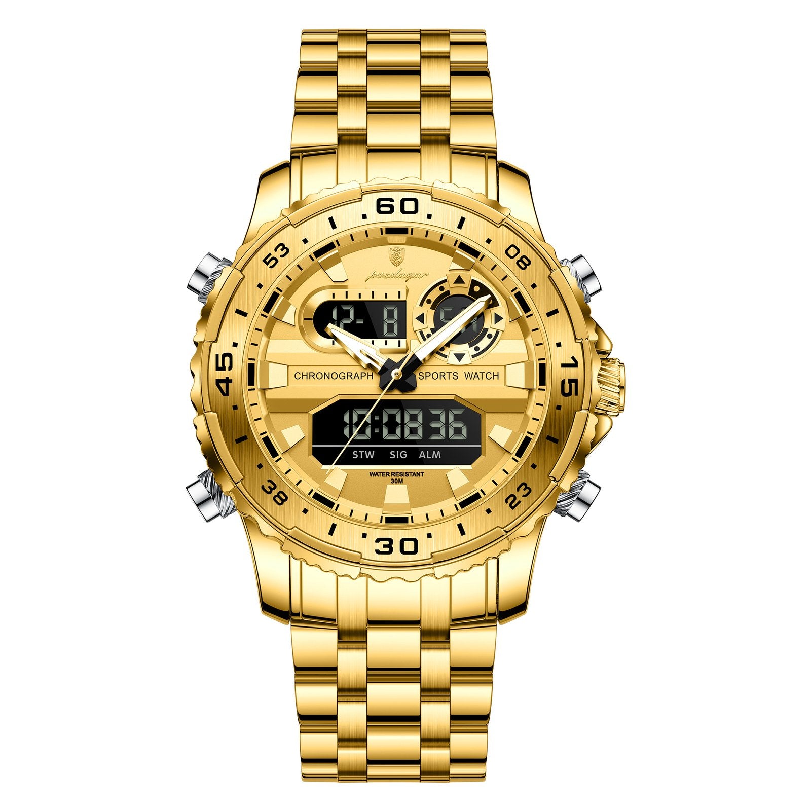 Poedagar E122 watch Gold Gold variant