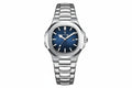 POEDAGAR Luxury Womanâ€™s Quartz Watch with silver blue dial