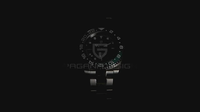 PAGANI DESIGN PD-1662 GMT Men's Watch