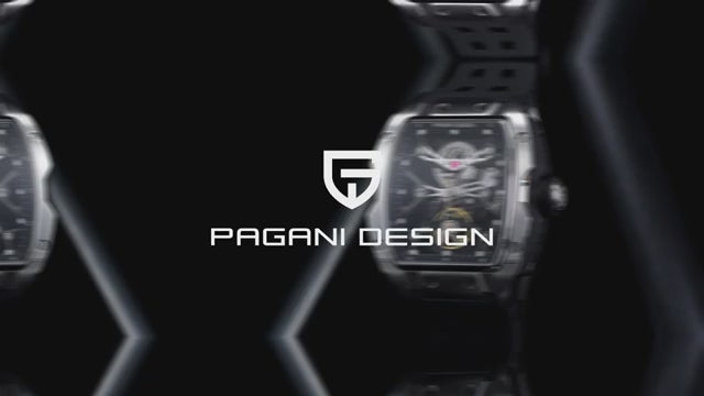 PAGANI DESIGN 42MM PD-YS018 Skeleton Dial 'M