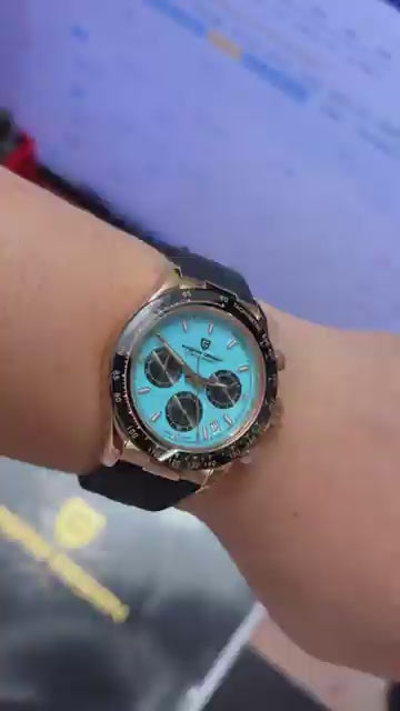 PAGANI DESIGN PD-1664, Rubber Strap, Chronog