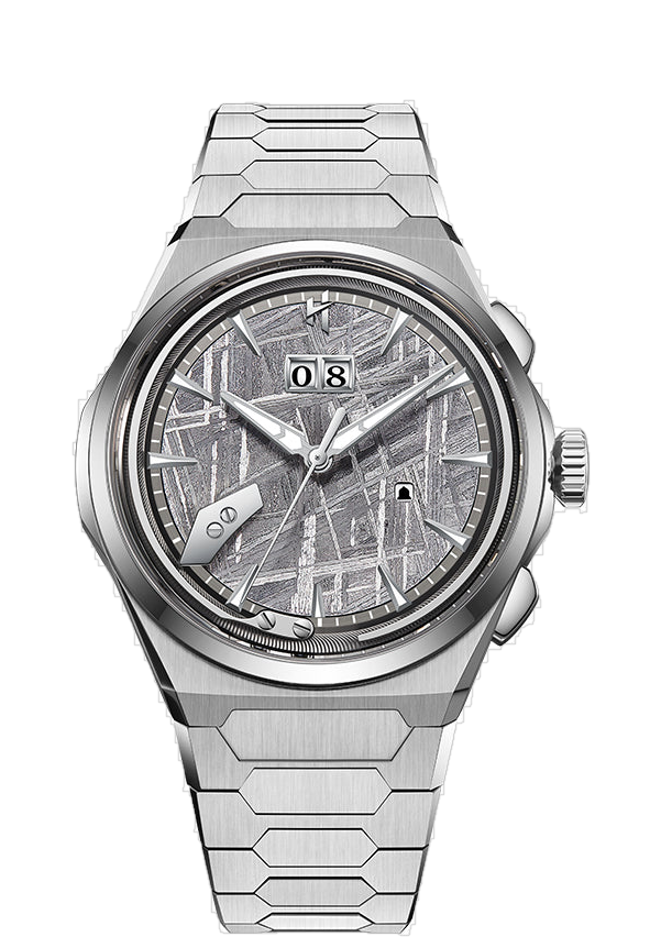 Lucky Harvey ZLS413 titanium chiming watch with meteorite dial