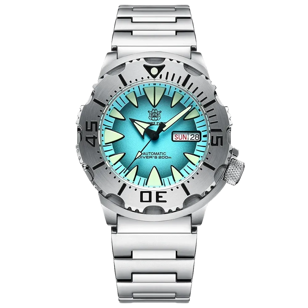 STEELDIVE SD1984 MONSTER 42MM 200M Waterproof NH36 Day Function Automatic-PrimeTimepiece