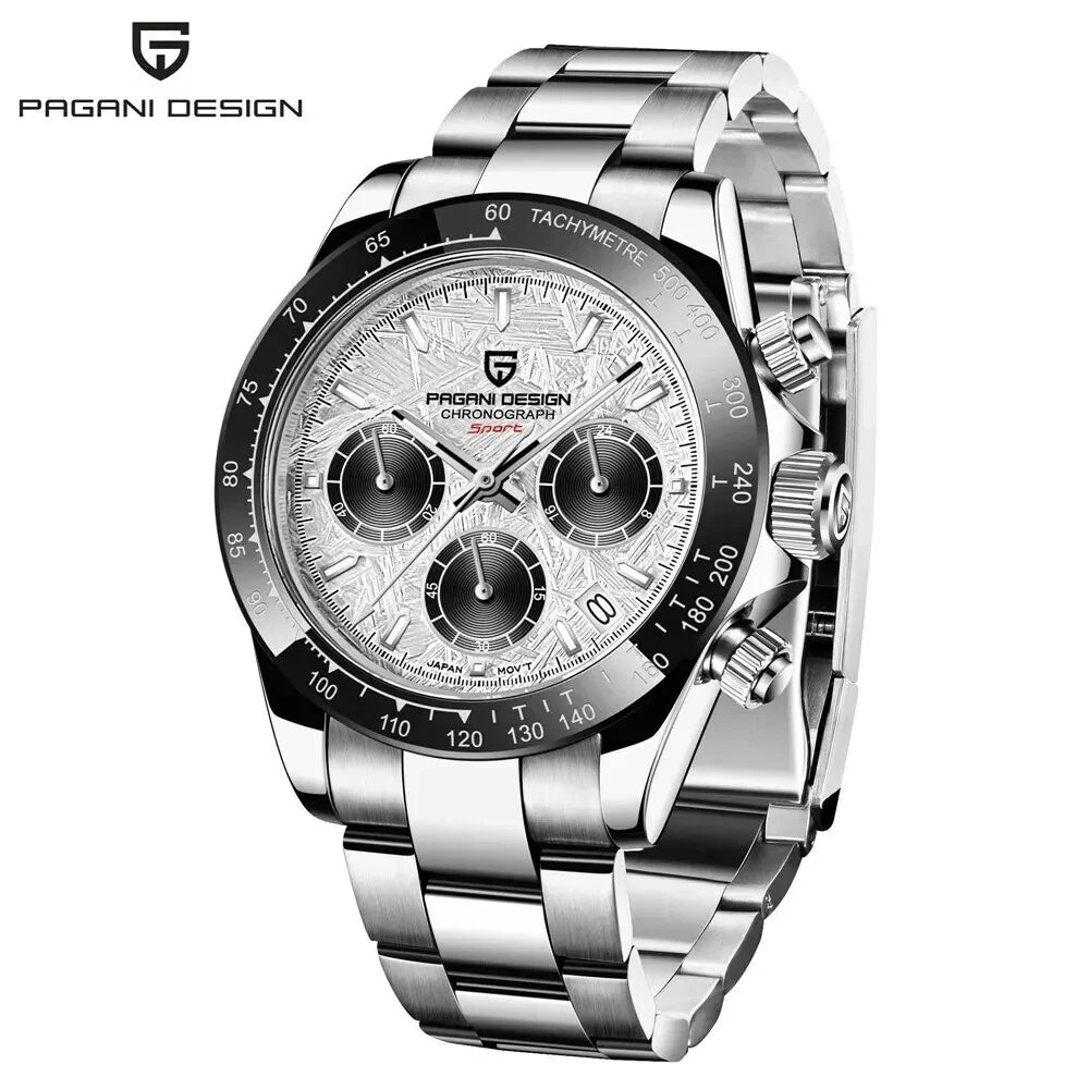 PAGANI DESIGN PD-1664, Chronograph Quartz Men Watch for Men Waterproof