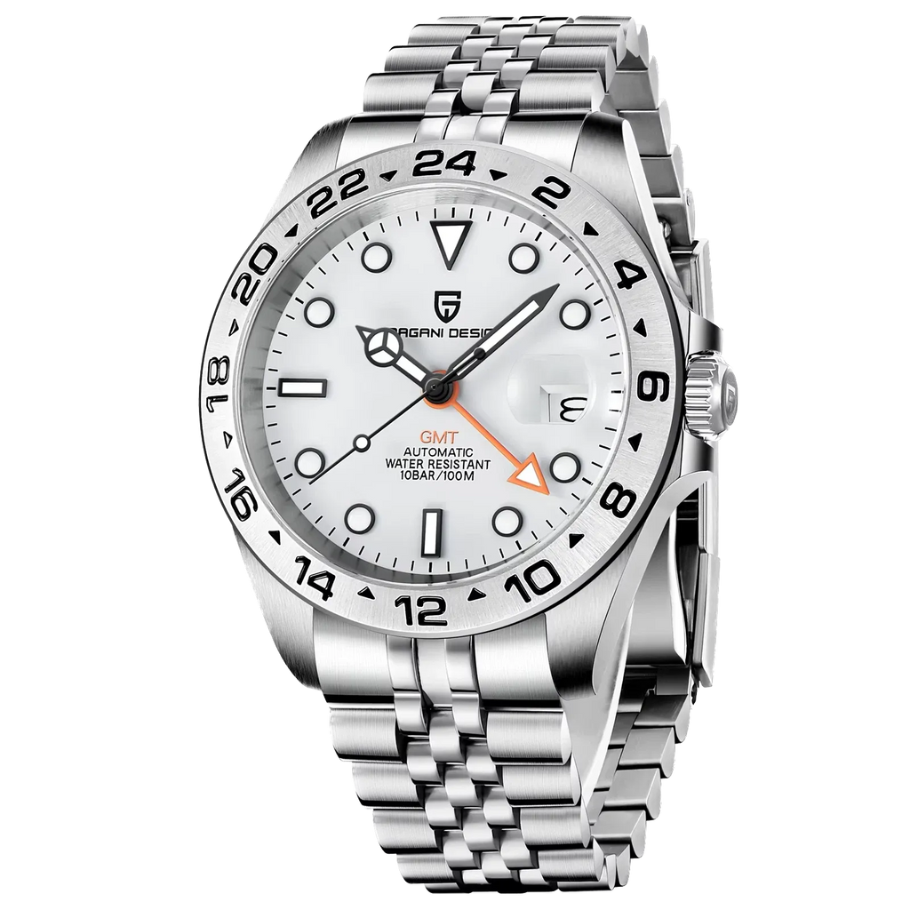 PAGANI DESIGN PD-1682 V2 Explorer II Men GMT Automatic 100M Waterproof Watch-PrimeTimepiece
