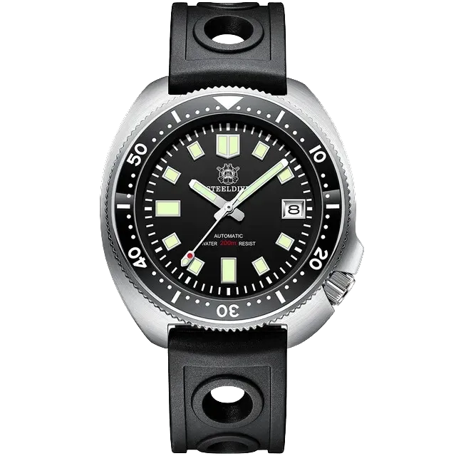Steeldive SD1970 200M Waterproof Watch Sapphire Glass 44MM Men NH35 Dive Watch-PrimeTimepiece