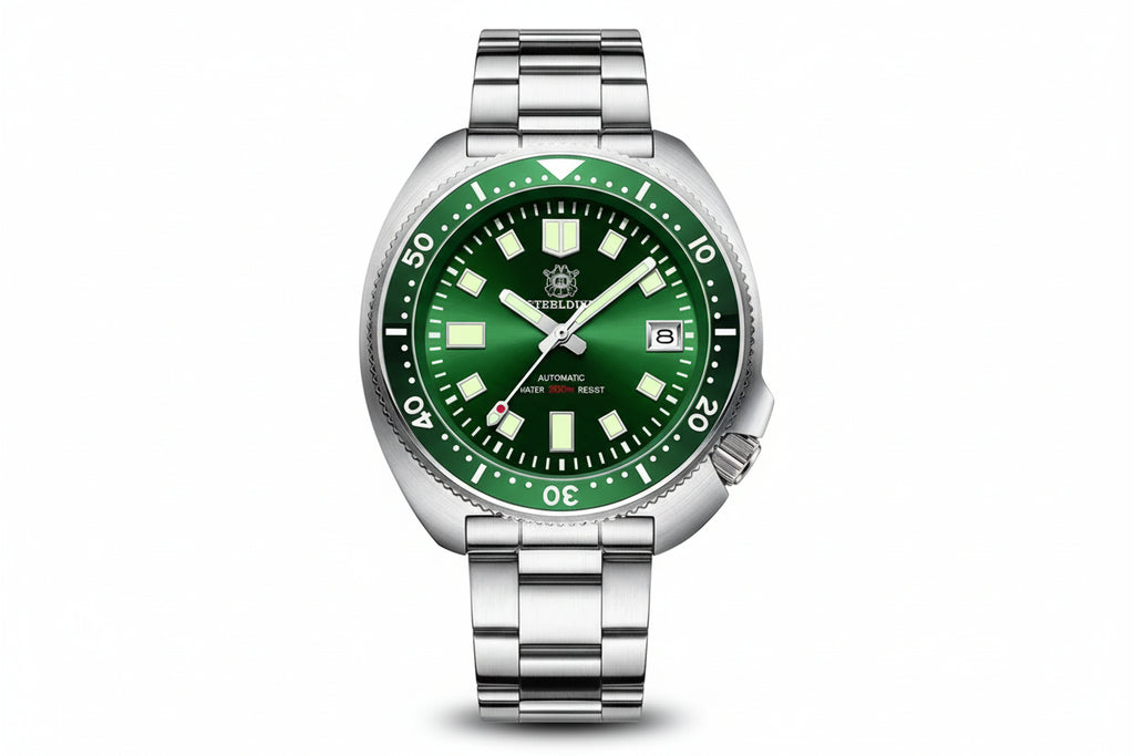 Steeldive SD1970 200M Waterproof Watch Sapphire Glass 44MM Men NH35 Dive Watch-PrimeTimepiece