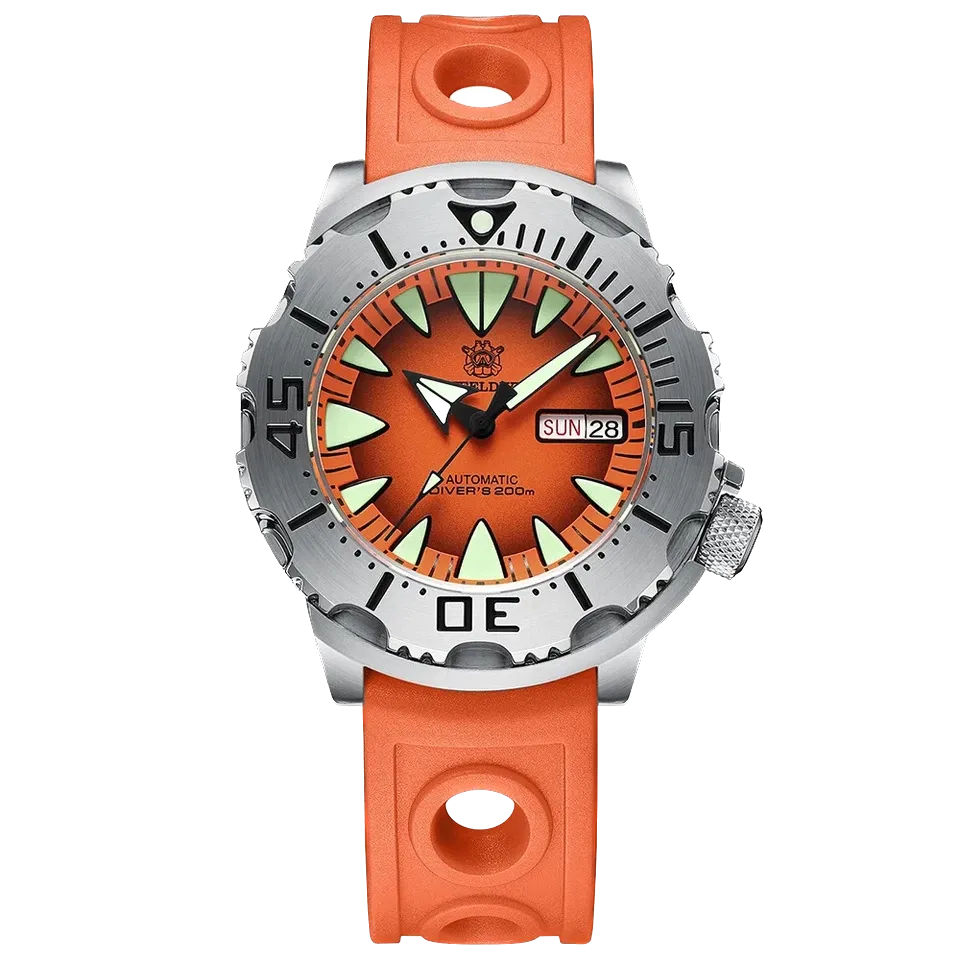 STEELDIVE SD1984 MONSTER 42MM 200M Waterproof NH36 Day Function Automatic-PrimeTimepiece