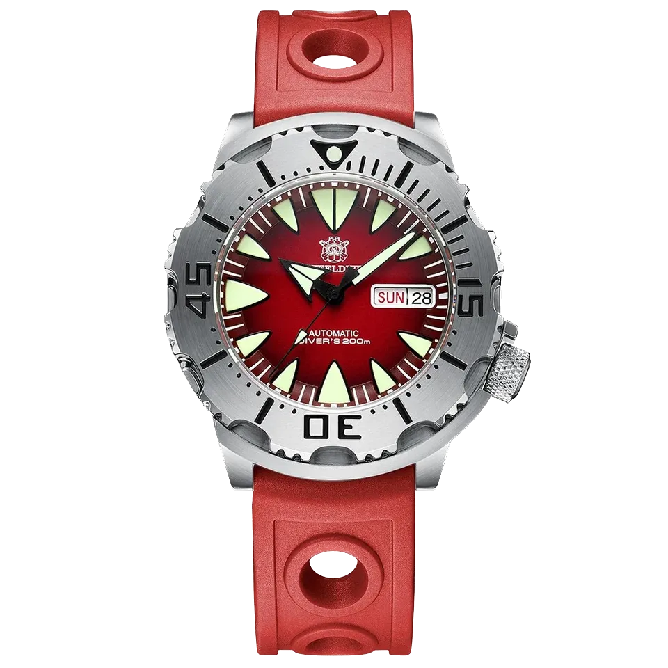 STEELDIVE SD1984 MONSTER 42MM 200M Waterproof NH36 Day Function Automatic-PrimeTimepiece