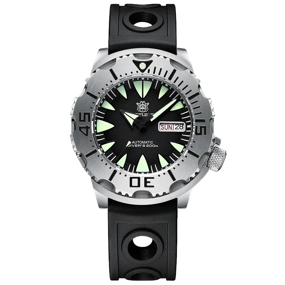 STEELDIVE SD1984 MONSTER 42MM 200M Waterproof NH36 Day Function Automatic-PrimeTimepiece