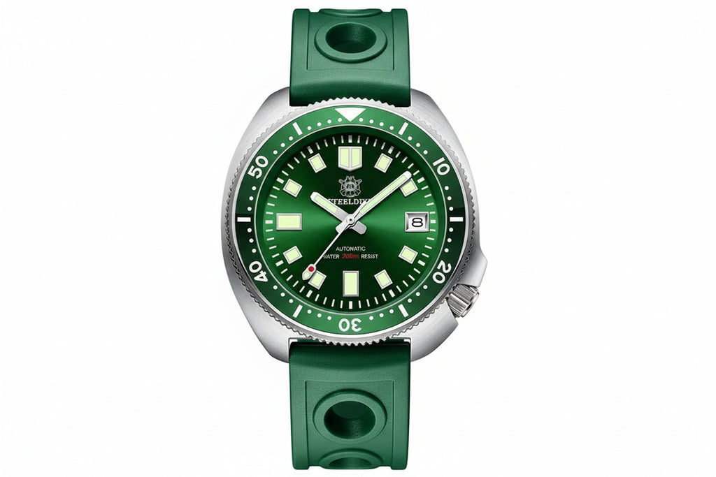 Steeldive SD1970 200M Waterproof Watch Sapphire Glass 44MM Men NH35 Dive Watch-PrimeTimepiece