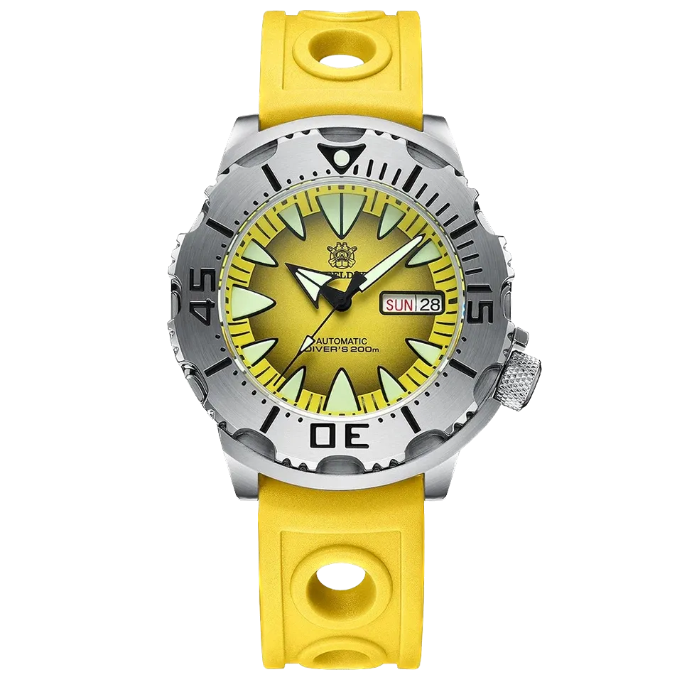 STEELDIVE SD1984 MONSTER 42MM 200M Waterproof NH36 Day Function Automatic-PrimeTimepiece