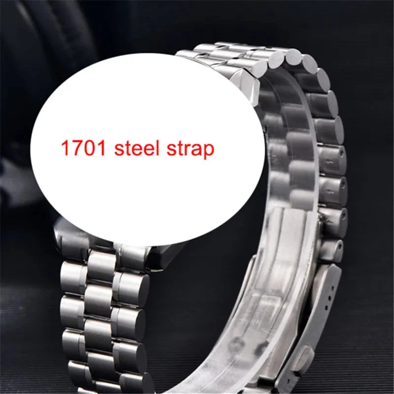 PAGANI DESIGN Luxury Original Strap for PD1701 Watches Stainless Steel 20mm