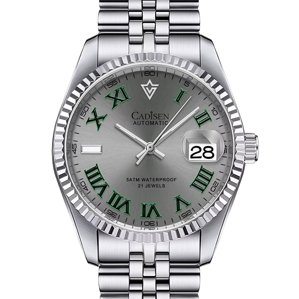 CADISEN C8211M "Oyster Perpetual" 38MM Men's Mechanical Watch, MIYOTA