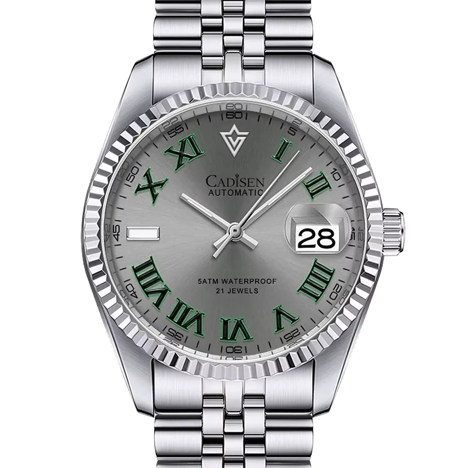 CADISEN C8211M "Oyster Perpetual" 38MM Men's Mechanical Watch, MIYOTA-PrimeTimepiece