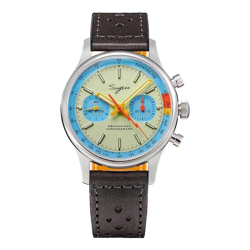 Sugess 1963 Pilot Watch ST19 Origin Movement Swanneck Mechanical Limited Racing-PrimeTimepiece