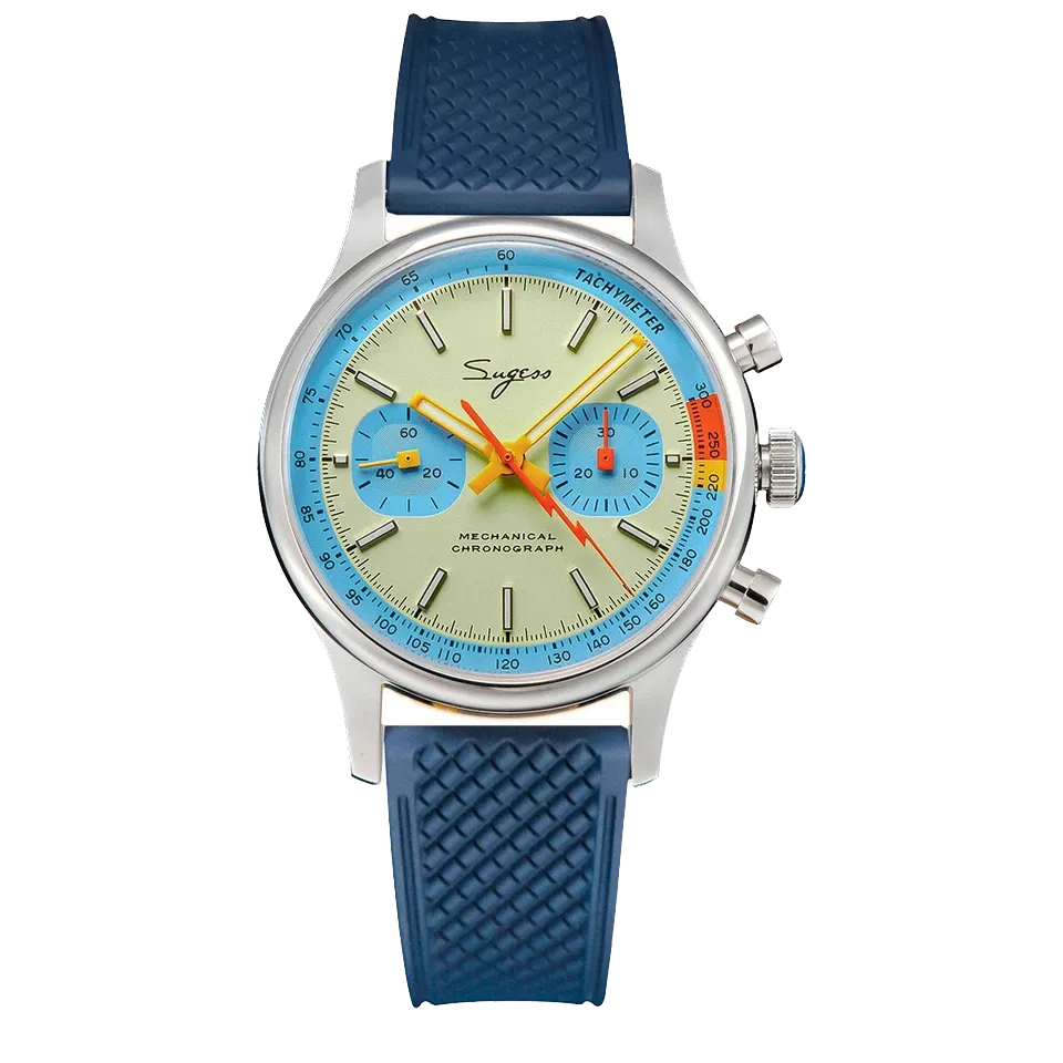 Sugess 1963 Pilot Watch ST19 Origin Movement Swanneck Mechanical Limited Racing-PrimeTimepiece