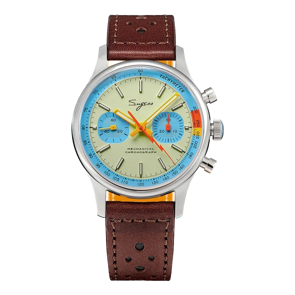 Sugess 1963 Pilot Watch ST19 Origin Movement Swanneck Mechanical Limited Racing-PrimeTimepiece