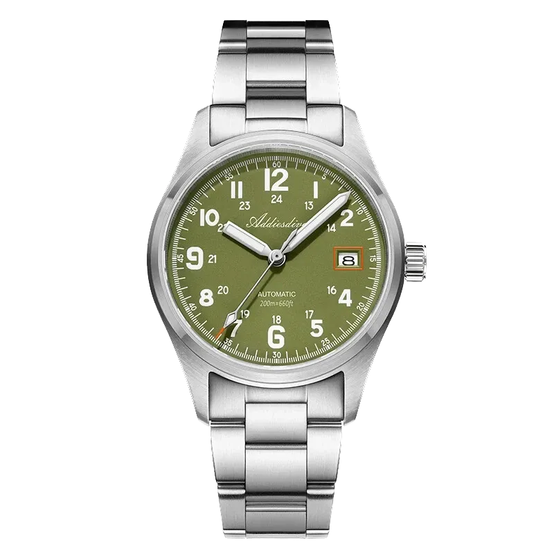 ADDIESDIVE AD2070 Men's Watch Sapphire Crystal 20Bar Waterproof Super Luminous-PrimeTimepiece