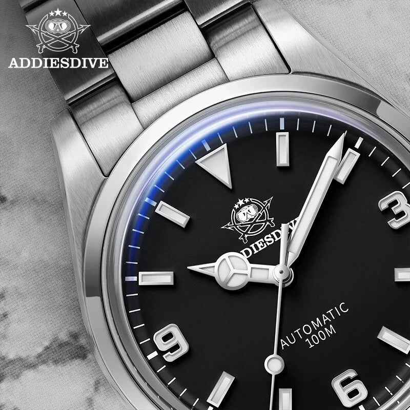 ADDIESDIVE AD2112 Mechanical Men's Watch, NH35 Movement Waterproof Watch