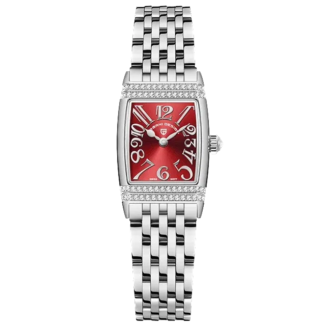 PAGANI DESIGN PD-1737 22mm Square Women's Quartz Watch 50m Waterproof-PrimeTimepiece