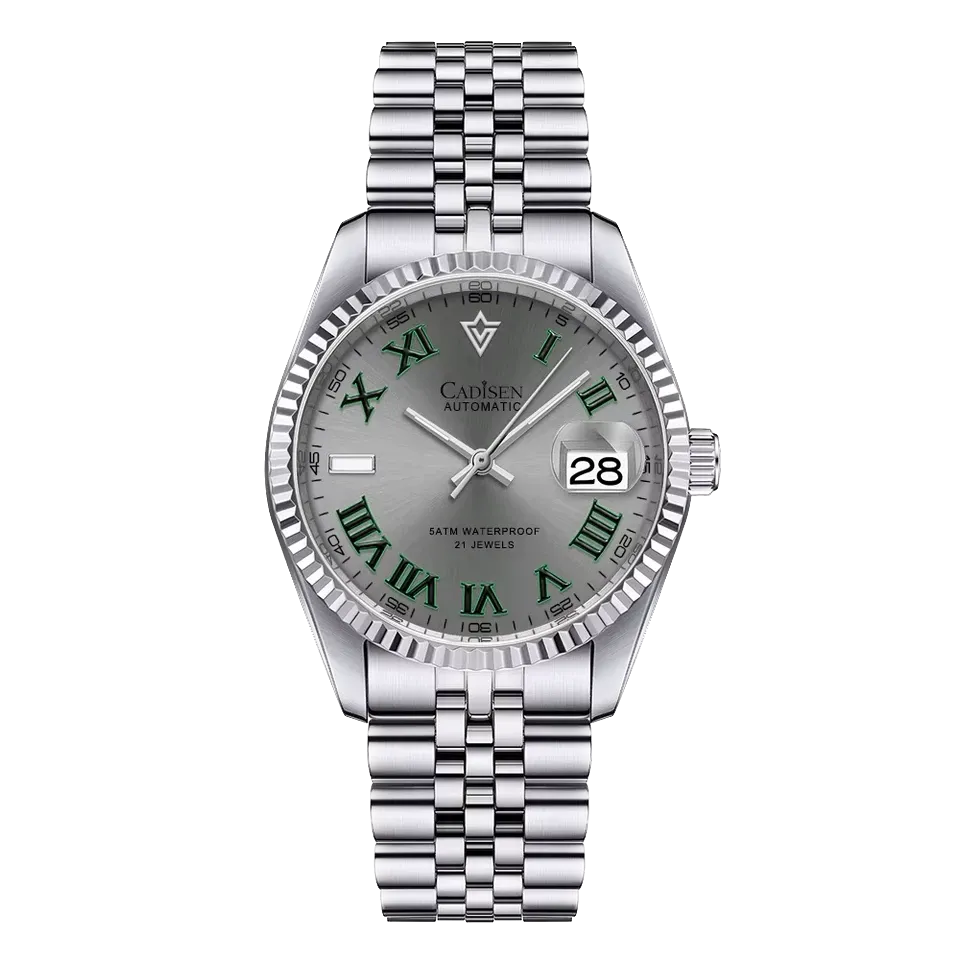 CADISEN C8211M "Oyster Perpetual" 38MM Men's Mechanical Watch, MIYOTA-PrimeTimepiece