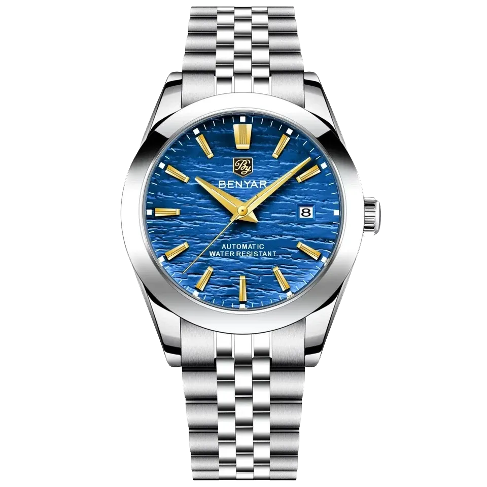 BENYAR BY-5209 Men's Automatic Mechanical Watch Dive 50ATM Waterproof, Luminous-PrimeTimepiece