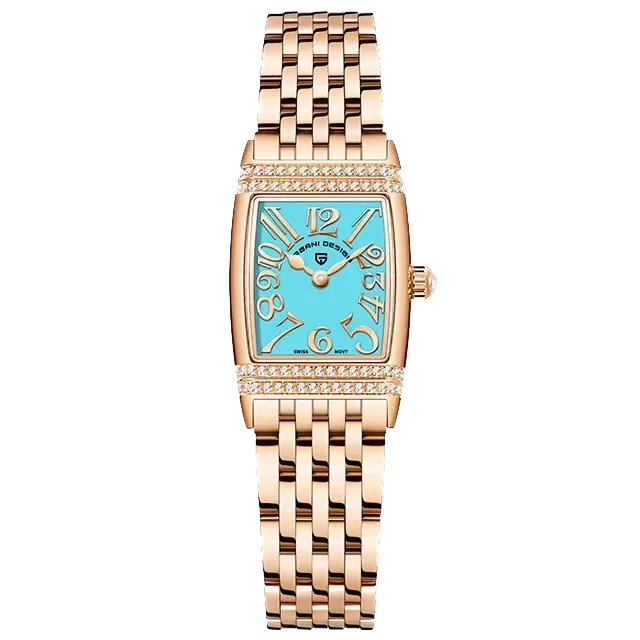 PAGANI DESIGN PD-1737 22mm Square Women's Quartz Watch 50m Waterproof-PrimeTimepiece