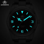 ADDIESDIVE AD2112 Men's Automatic Watch BGW9 Sapphire Glass 100M Waterproof-PrimeTimepiece