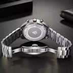 CADISEN C7063 Men Watches Quartz Japan VD53 Chronograph Sapphire Crystal-PrimeTimepiece