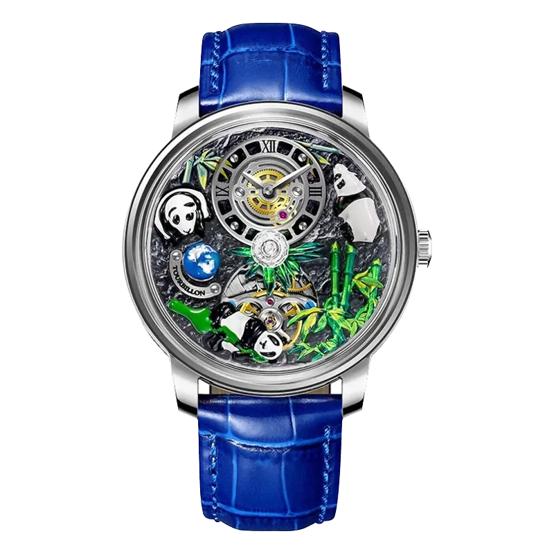 PINDU Panda Series Automatic Mechanical Watch Men Japan NH35 Movement Waterproof-PrimeTimepiece