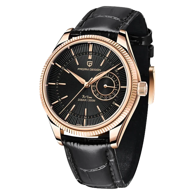 PAGANI DESIGN PD-1689 Men's VH65 Quartz Watch Sapphire Dial 40mm, Waterproof