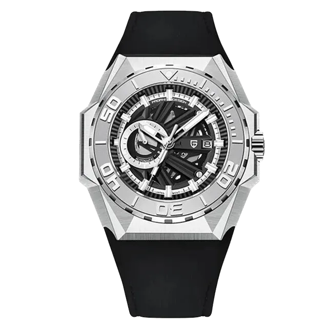 Pagani Design PD-YS007 Skeleton Men's Automatic, Mechanical Watch, Waterproof-PrimeTimepiece