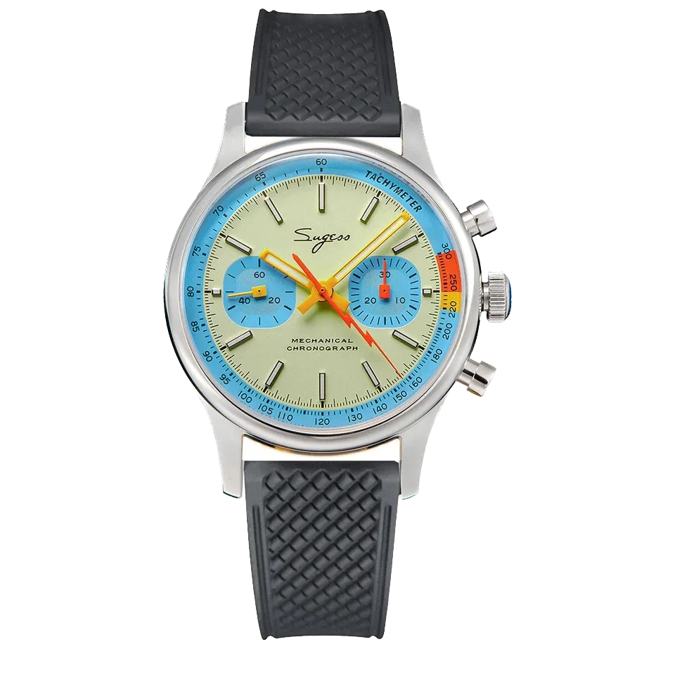 Sugess 1963 Pilot Watch ST19 Origin Movement Swanneck Mechanical Limited Racing-PrimeTimepiece