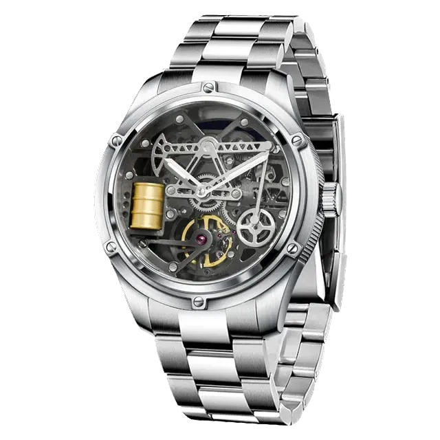 PINDU Oil Well Men's Mechanical Automatic Watch-PrimeTimepiece