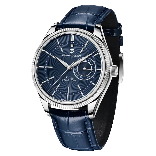 PAGANI DESIGN PD-1689 Men's VH65 Quartz Watch Sapphire Dial 40mm, Waterproof