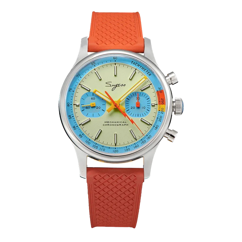 Sugess 1963 Pilot Watch ST19 Origin Movement Swanneck Mechanical Limited Racing-PrimeTimepiece