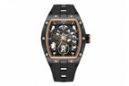 MEGIR 2242 Mechanical Watch for MenSport Analog Automatic Watch, Silicone Strap-PrimeTimepiece