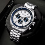 CADISEN C7063 Men Watches Quartz Japan VD53 Chronograph Sapphire Crystal-PrimeTimepiece