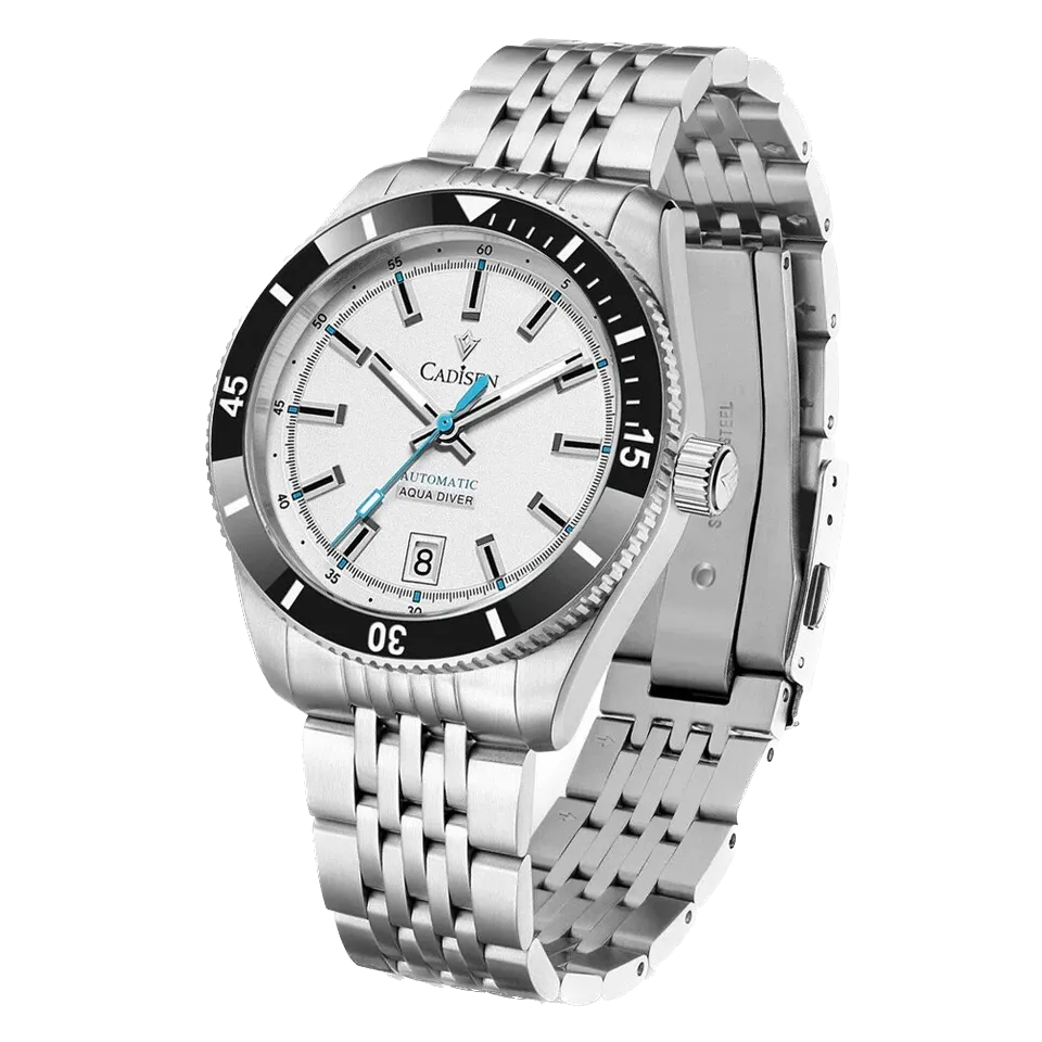 CADISEN C8237M Men’s Automatic NH35A Mechanical Watch 100M Waterproof-PrimeTimepiece