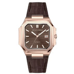 Specht & Söhne Cubic Automatic Miyota 8215 with Brown dial