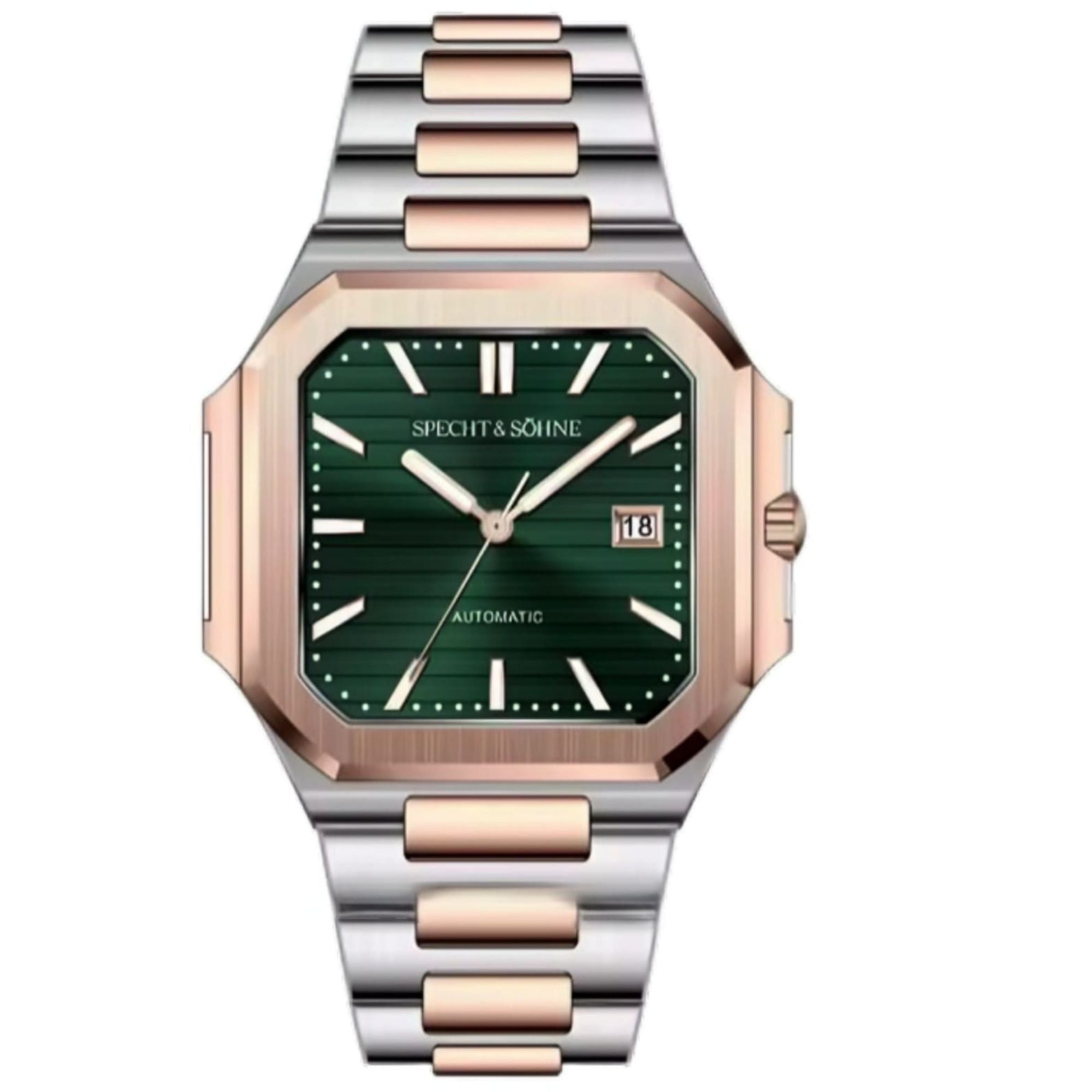 Specht & Söhne Cubic Automatic Miyota 8215 with Green dial
