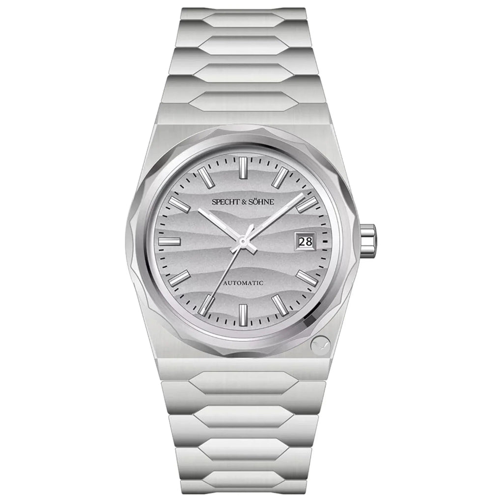 Specht & Söhne POL Vintage Time-Only with Silver dial