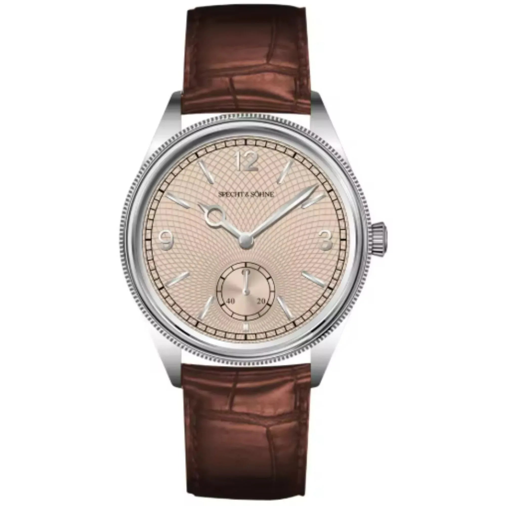 Specht & Söhne SP-1908 Seagull ST17 Vintage with Salmon dial