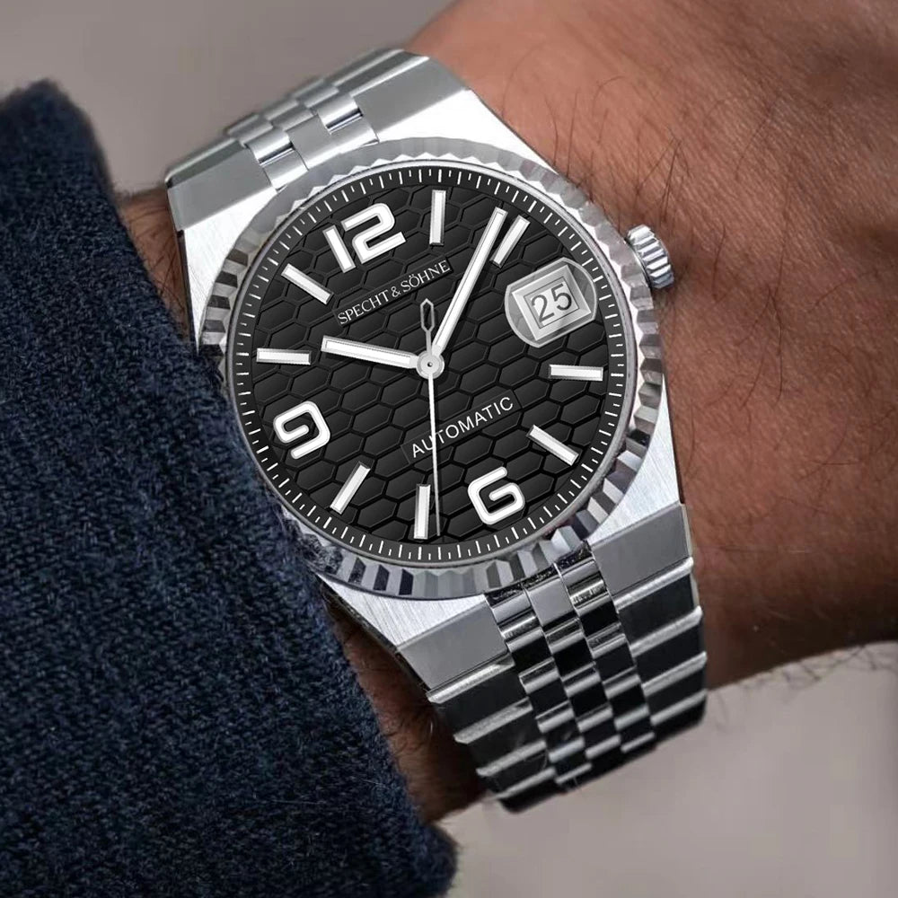 Specht & Sohne SP-RO Fluted Bezel Automatic Watch