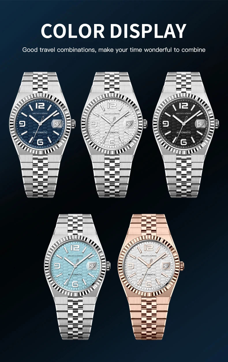 Specht & Sohne SP-RO Fluted Bezel Automatic Watch
