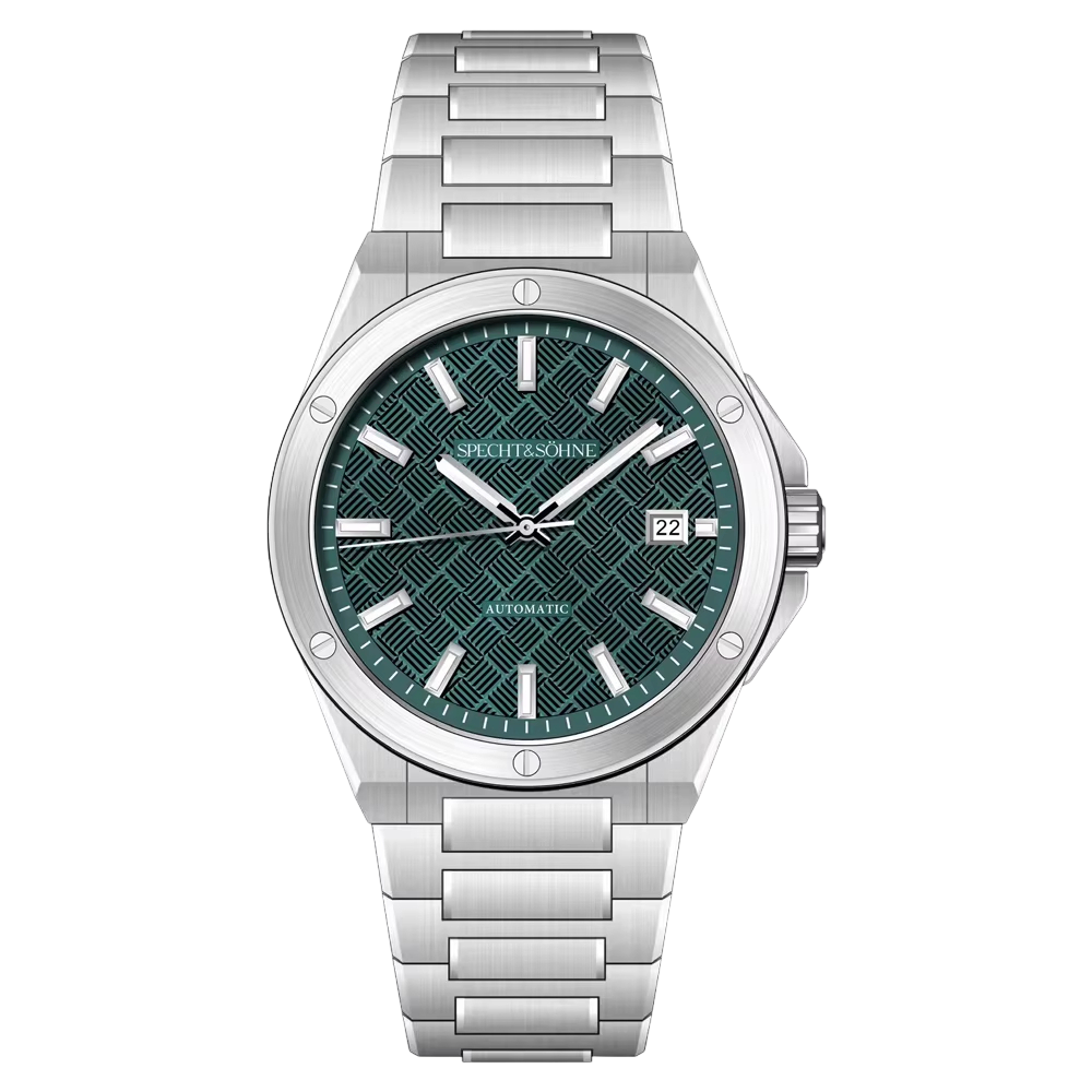 Specht & Söhne SP0002 Minimalist Dress Quartz with Green dial