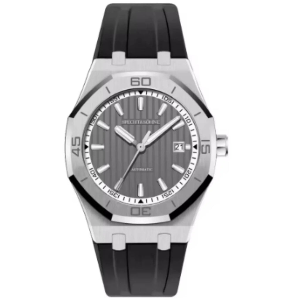 Specht & Söhne SP0008 Citizen 8215 Rubber Diver with Grey II dial
