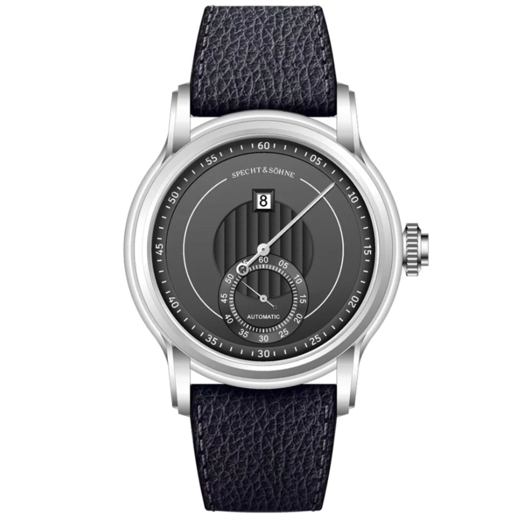 Specht & Söhne SP0032 Jump Hour Leather with Grey dial